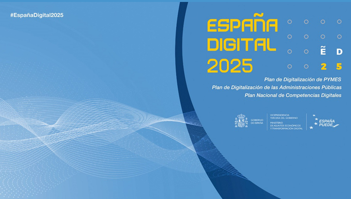 Imagen España digital 2025 - Planes de Digitalización