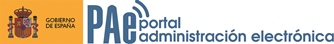 Portal Logo impression of electronic administration 